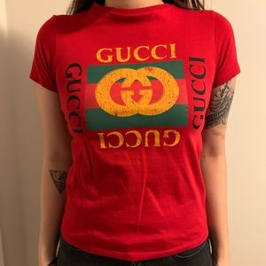 Gucci Red T-shirt